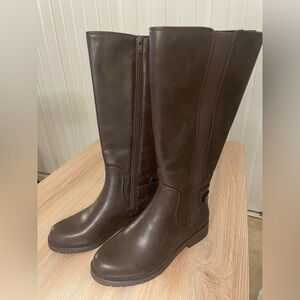 Style & Co Brown Knee High Boots